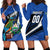 Custom El Salvador Rugby Hoodie Dress Los Torogoces Go Champions