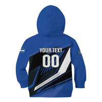 Custom El Salvador Rugby Kid Hoodie Los Torogoces Go Champions