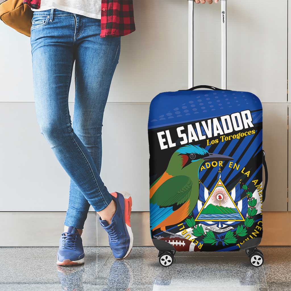 El Salvador Rugby Luggage Cover Los Torogoces Go Champions