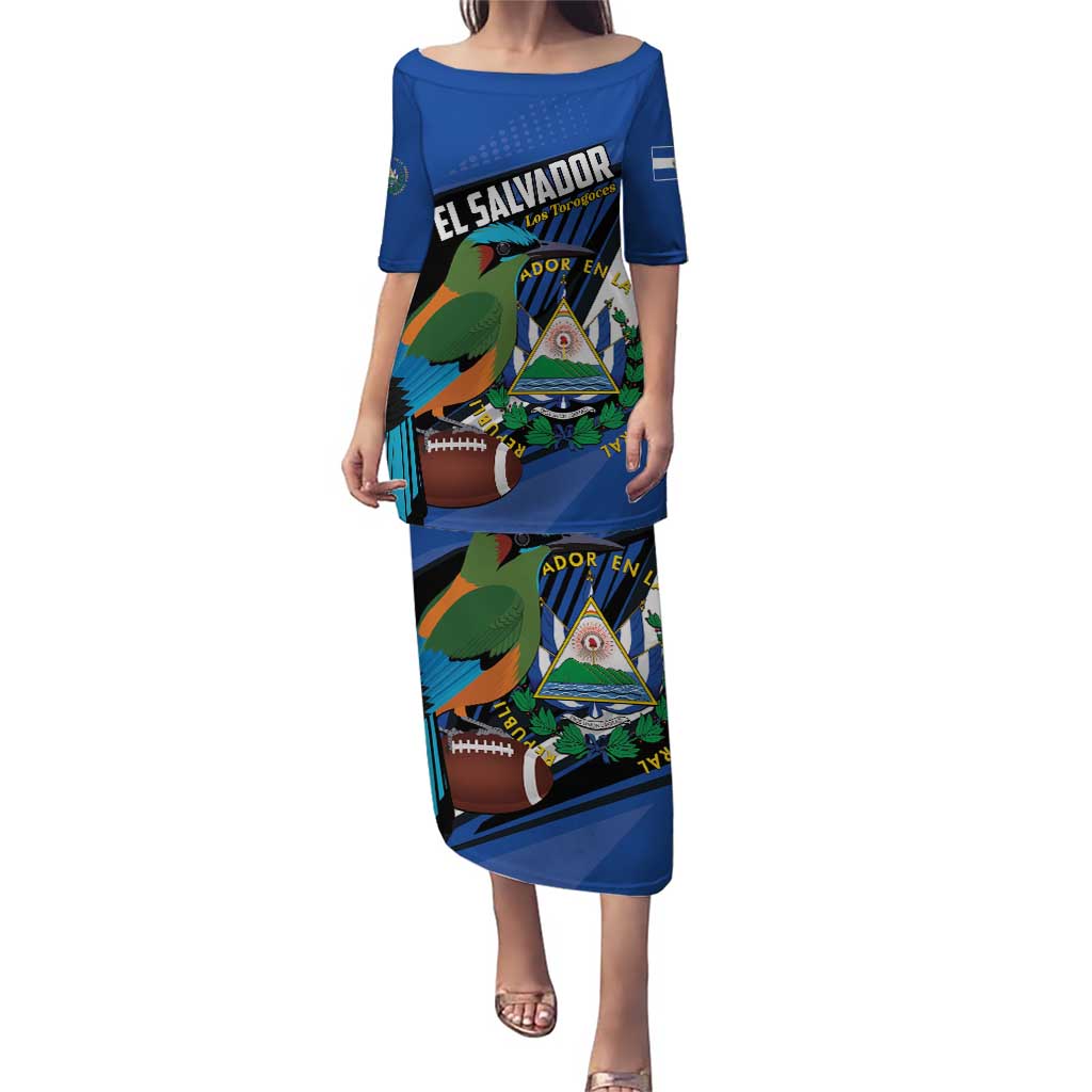 Custom El Salvador Rugby Puletasi Los Torogoces Go Champions