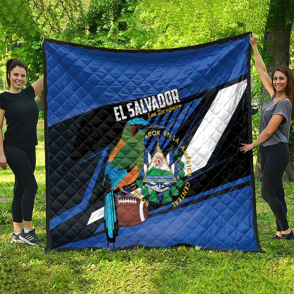 El Salvador Rugby Quilt Los Torogoces Go Champions