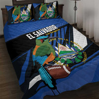El Salvador Rugby Quilt Bed Set Los Torogoces Go Champions