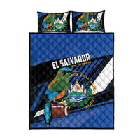 El Salvador Rugby Quilt Bed Set Los Torogoces Go Champions