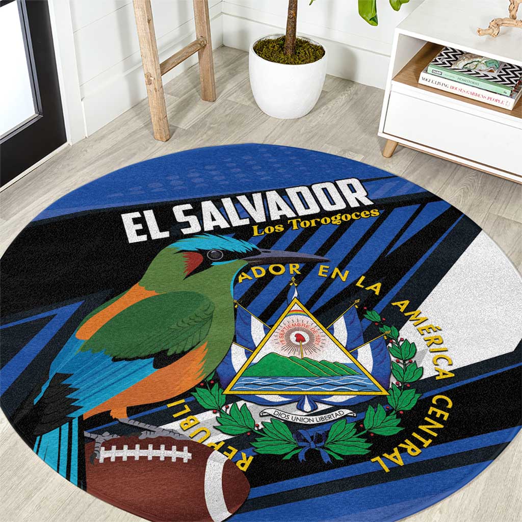 El Salvador Rugby Round Carpet Los Torogoces Go Champions