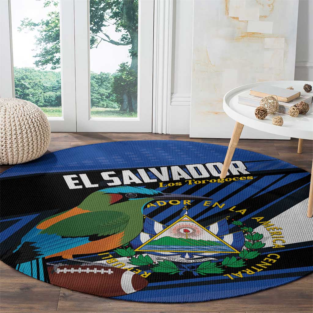 El Salvador Rugby Round Carpet Los Torogoces Go Champions