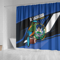 El Salvador Rugby Shower Curtain Los Torogoces Go Champions