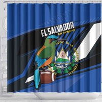 El Salvador Rugby Shower Curtain Los Torogoces Go Champions