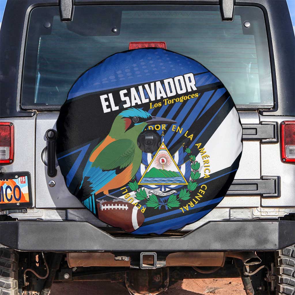 El Salvador Rugby Spare Tire Cover Los Torogoces Go Champions