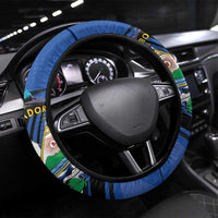 El Salvador Rugby Steering Wheel Cover Los Torogoces Go Champions