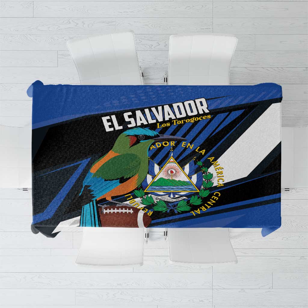 El Salvador Rugby Tablecloth Los Torogoces Go Champions