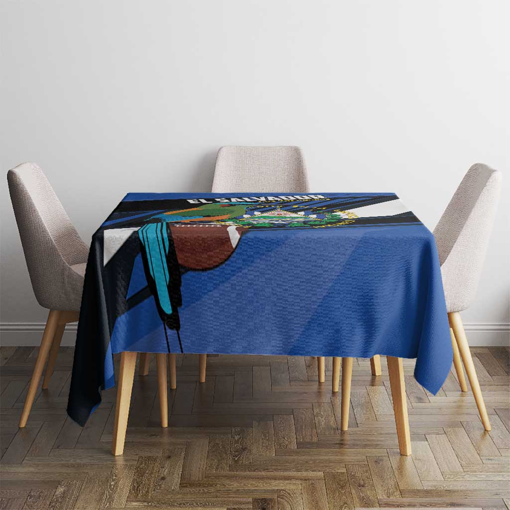 El Salvador Rugby Tablecloth Los Torogoces Go Champions