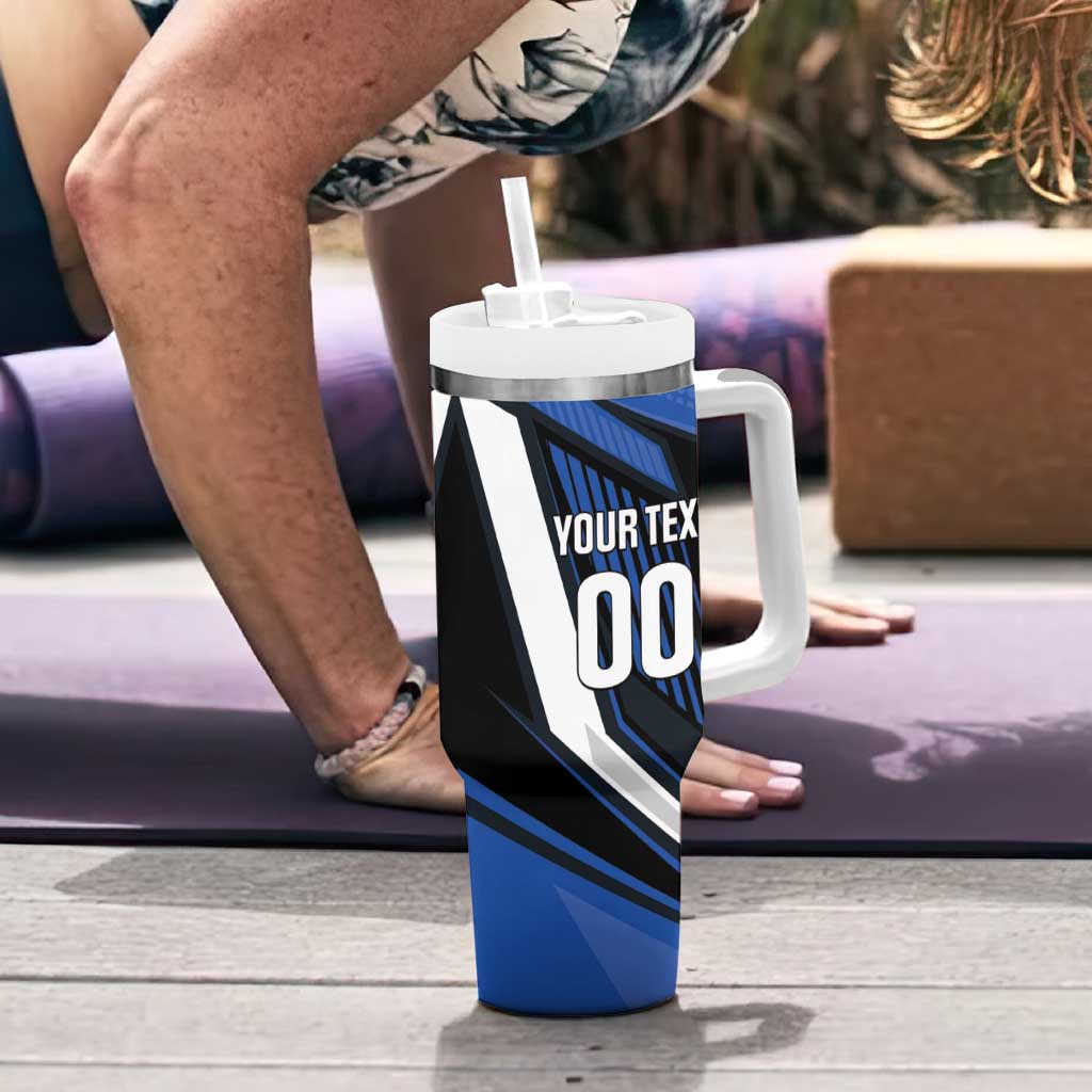 Custom El Salvador Rugby Tumbler With Handle Los Torogoces Go Champions