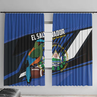 El Salvador Rugby Window Curtain Los Torogoces Go Champions