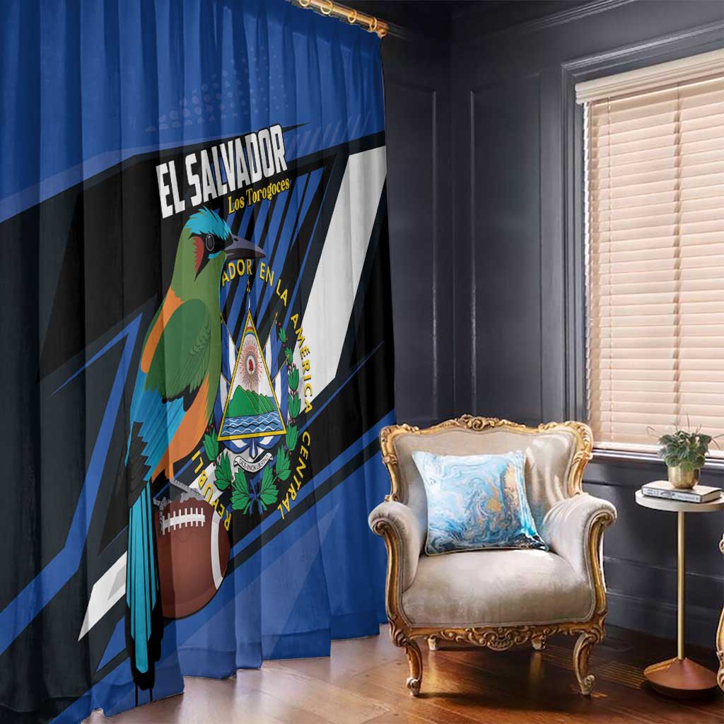 El Salvador Rugby Window Curtain Los Torogoces Go Champions