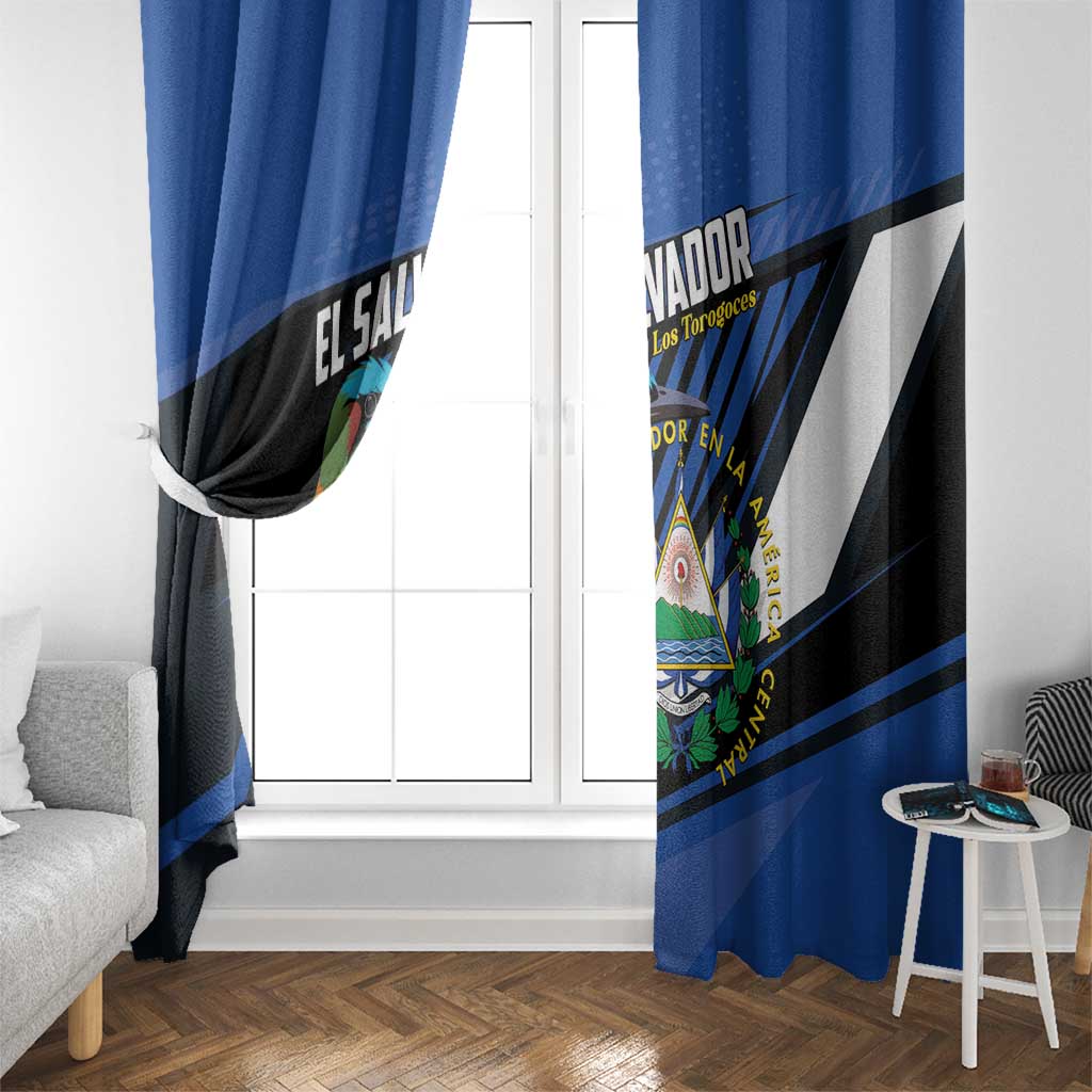El Salvador Rugby Window Curtain Los Torogoces Go Champions