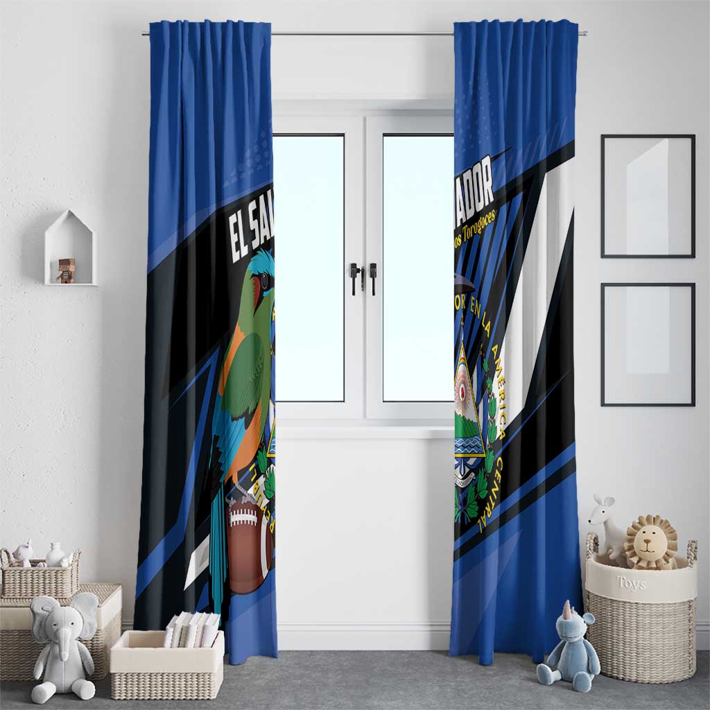 El Salvador Rugby Window Curtain Los Torogoces Go Champions