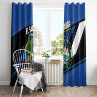 El Salvador Rugby Window Curtain Los Torogoces Go Champions