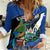 Custom El Salvador Rugby Women Casual Shirt Los Torogoces Go Champions