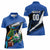 Custom El Salvador Rugby Women Polo Shirt Los Torogoces Go Champions