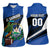 Custom El Salvador Rugby Women Sleeveless Polo Shirt Los Torogoces Go Champions