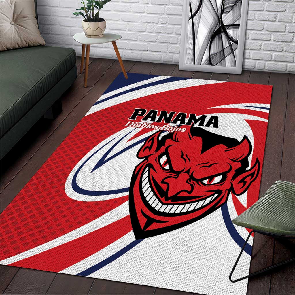 Panama Rugby Area Rug Diablos Rojos Go Champions