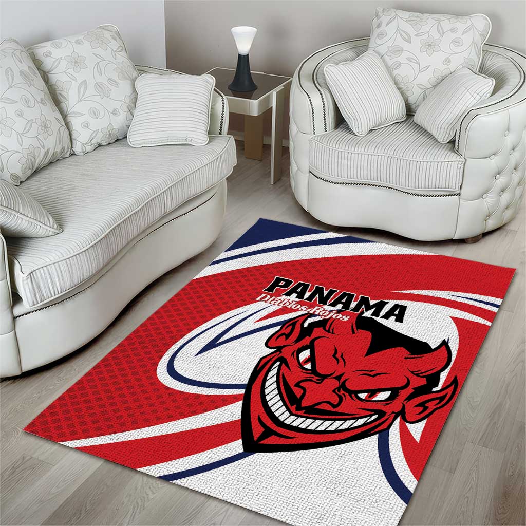 Panama Rugby Area Rug Diablos Rojos Go Champions