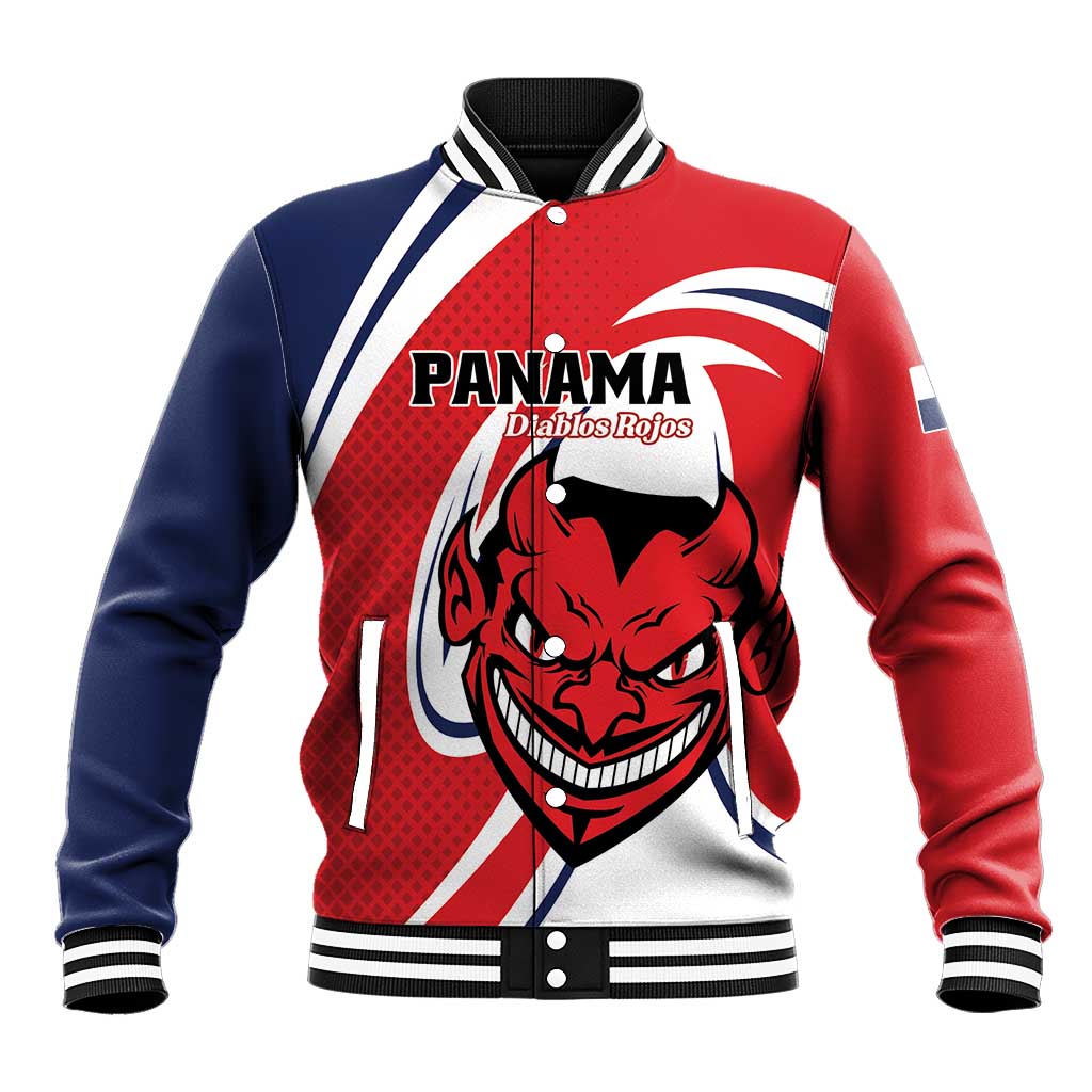 Custom Panama Rugby Baseball Jacket Diablos Rojos Go Champions