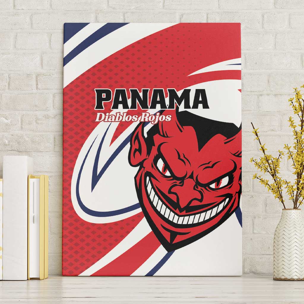 Panama Rugby Canvas Wall Art Diablos Rojos Go Champions
