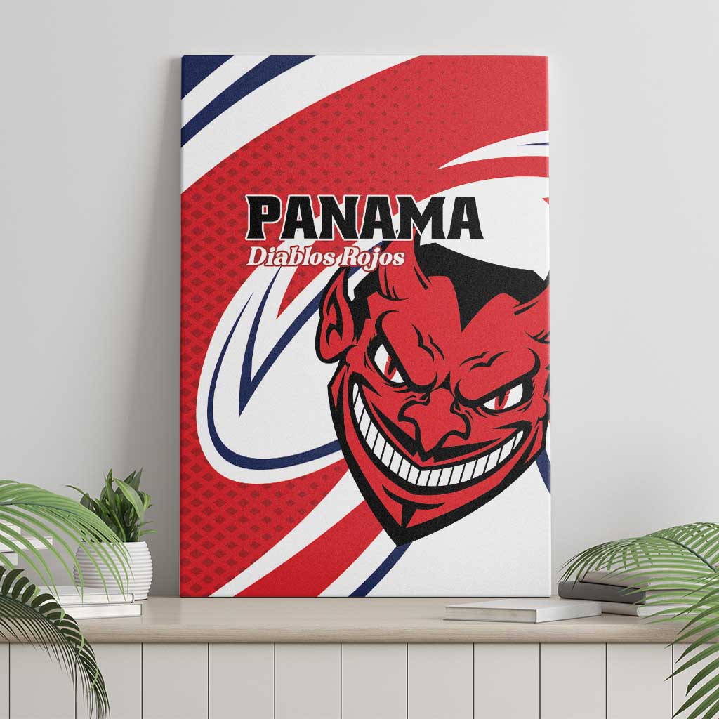 Panama Rugby Canvas Wall Art Diablos Rojos Go Champions