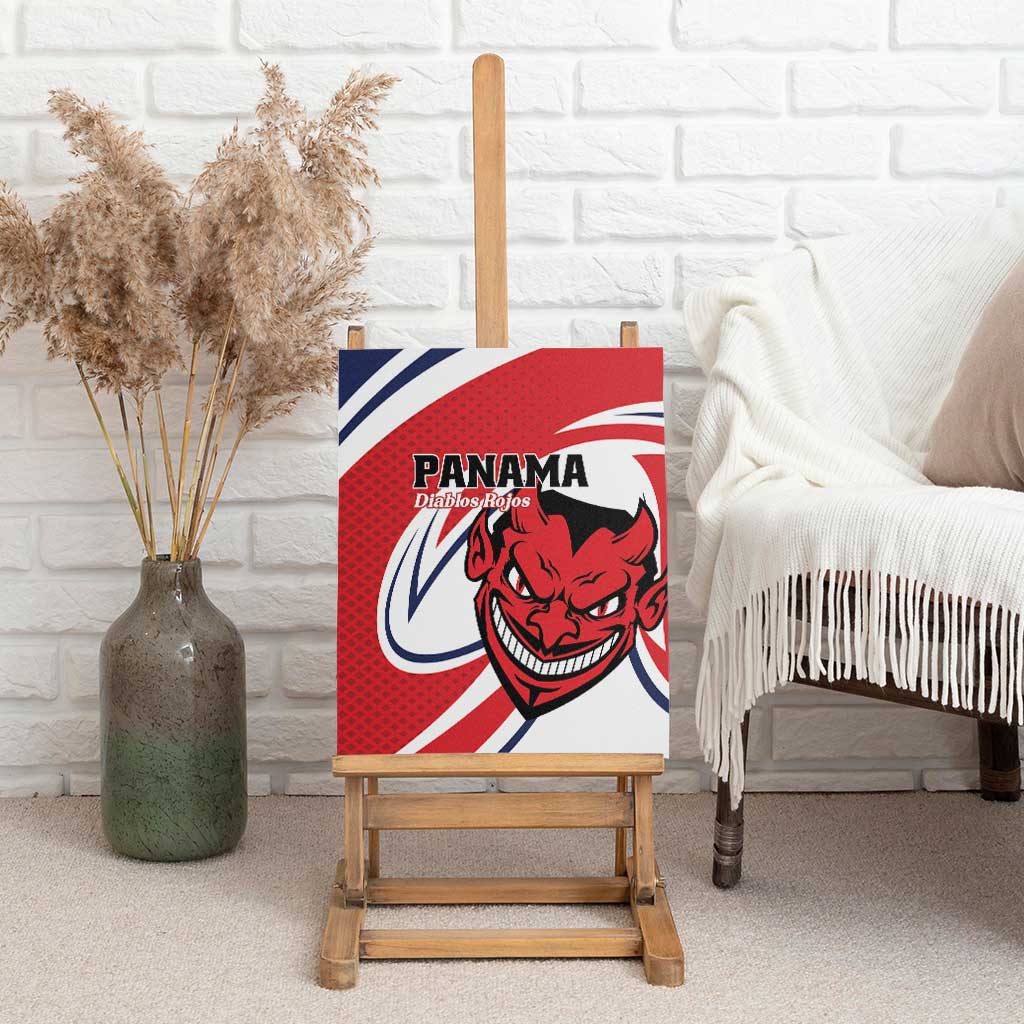 Panama Rugby Canvas Wall Art Diablos Rojos Go Champions