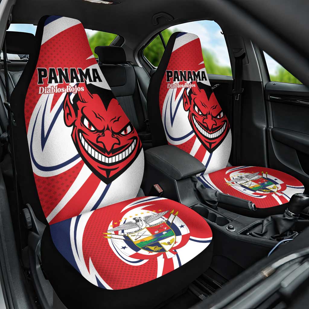 Panama Rugby Car Seat Cover Diablos Rojos Go Champions