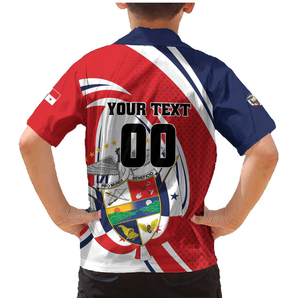 Custom Panama Rugby Family Matching Mermaid Dress and Hawaiian Shirt Diablos Rojos Go Champions
