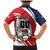 Custom Panama Rugby Family Matching Mermaid Dress and Hawaiian Shirt Diablos Rojos Go Champions