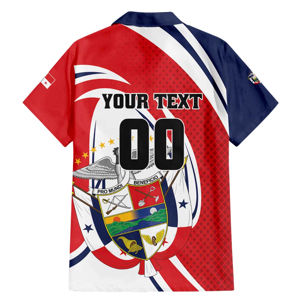 Custom Panama Rugby Family Matching Off Shoulder Maxi Dress and Hawaiian Shirt Diablos Rojos Go Champions