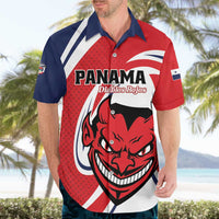 Custom Panama Rugby Hawaiian Shirt Diablos Rojos Go Champions