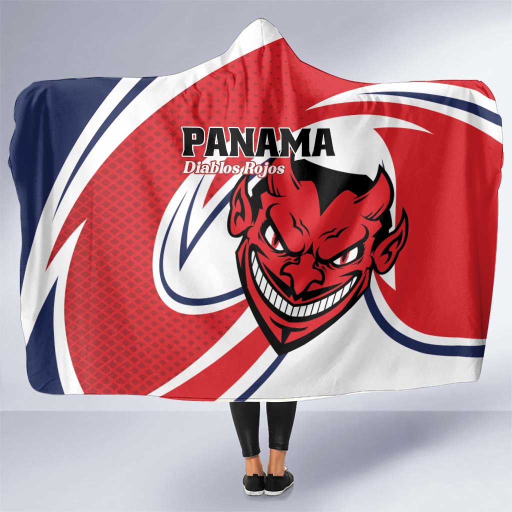 Panama Rugby Hooded Blanket Diablos Rojos Go Champions