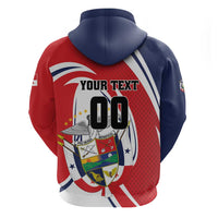 Custom Panama Rugby Hoodie Diablos Rojos Go Champions