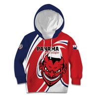 Custom Panama Rugby Kid Hoodie Diablos Rojos Go Champions
