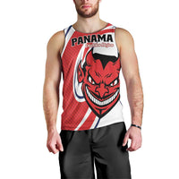 Custom Panama Rugby Men Tank Top Diablos Rojos Go Champions