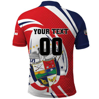 Custom Panama Rugby Polo Shirt Diablos Rojos Go Champions