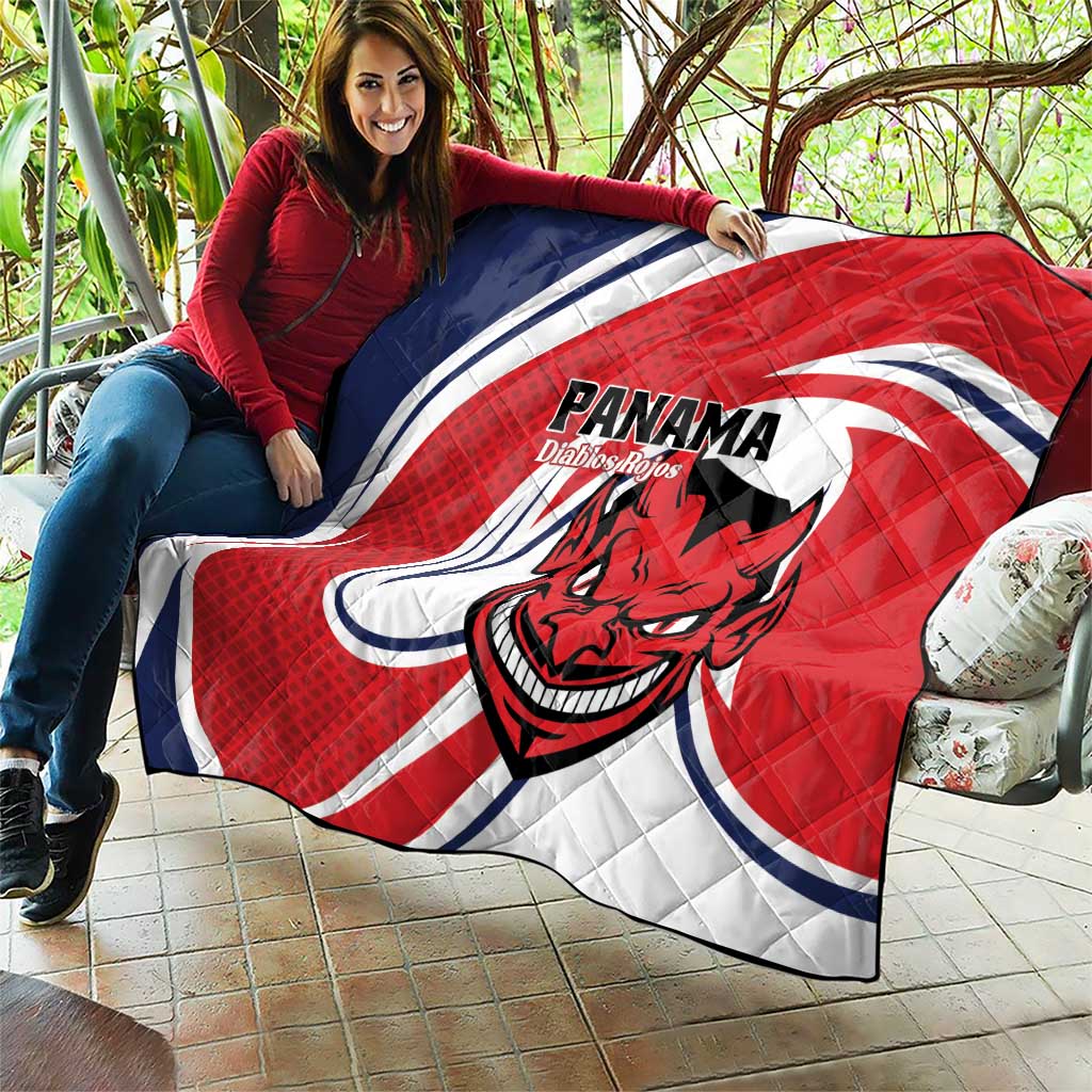 Panama Rugby Quilt Diablos Rojos Go Champions