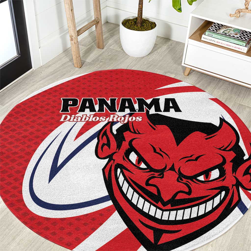 Panama Rugby Round Carpet Diablos Rojos Go Champions