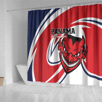 Panama Rugby Shower Curtain Diablos Rojos Go Champions