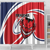 Panama Rugby Shower Curtain Diablos Rojos Go Champions