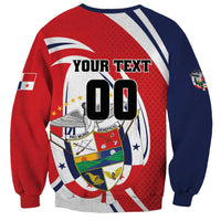 Custom Panama Rugby Sweatshirt Diablos Rojos Go Champions