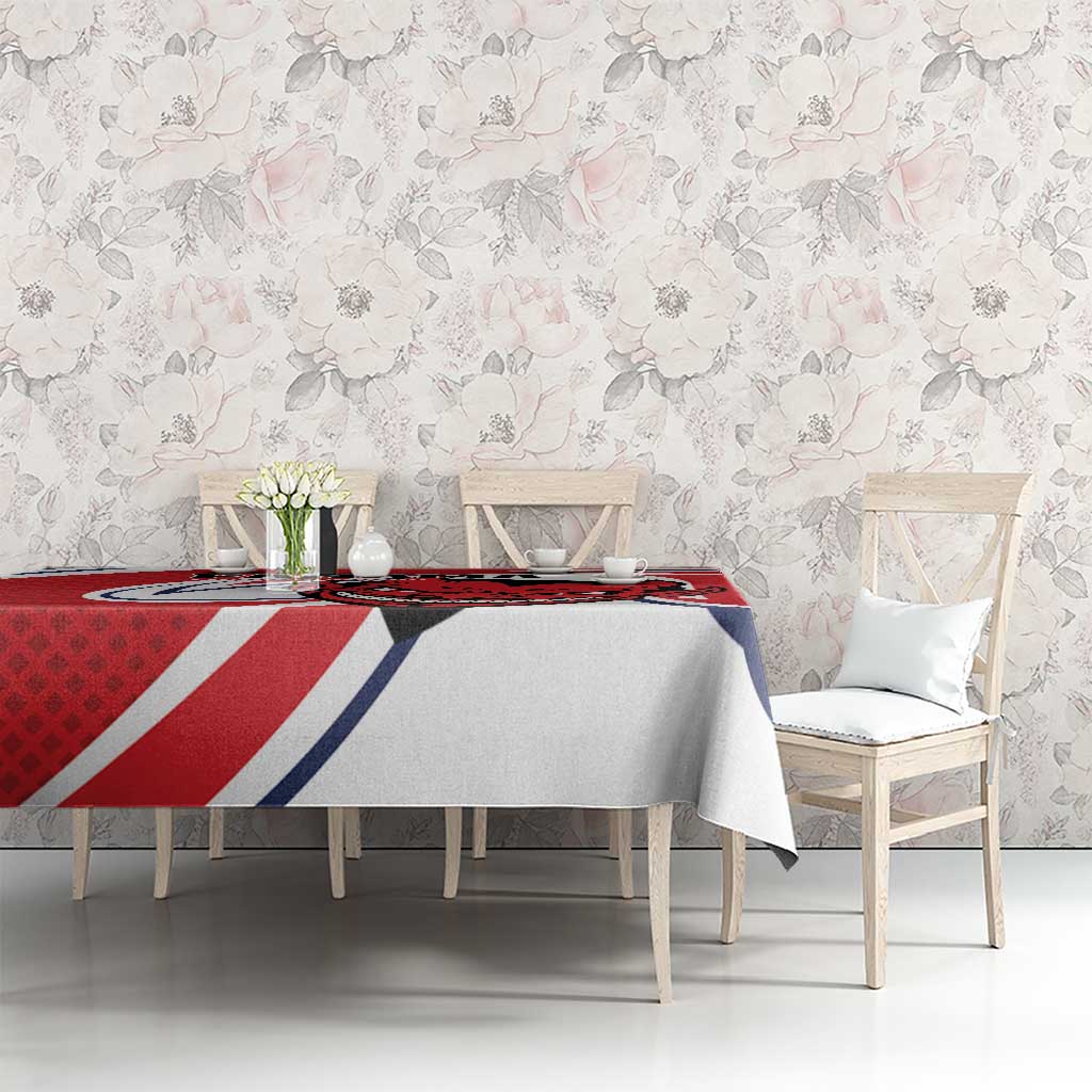 Panama Rugby Tablecloth Diablos Rojos Go Champions