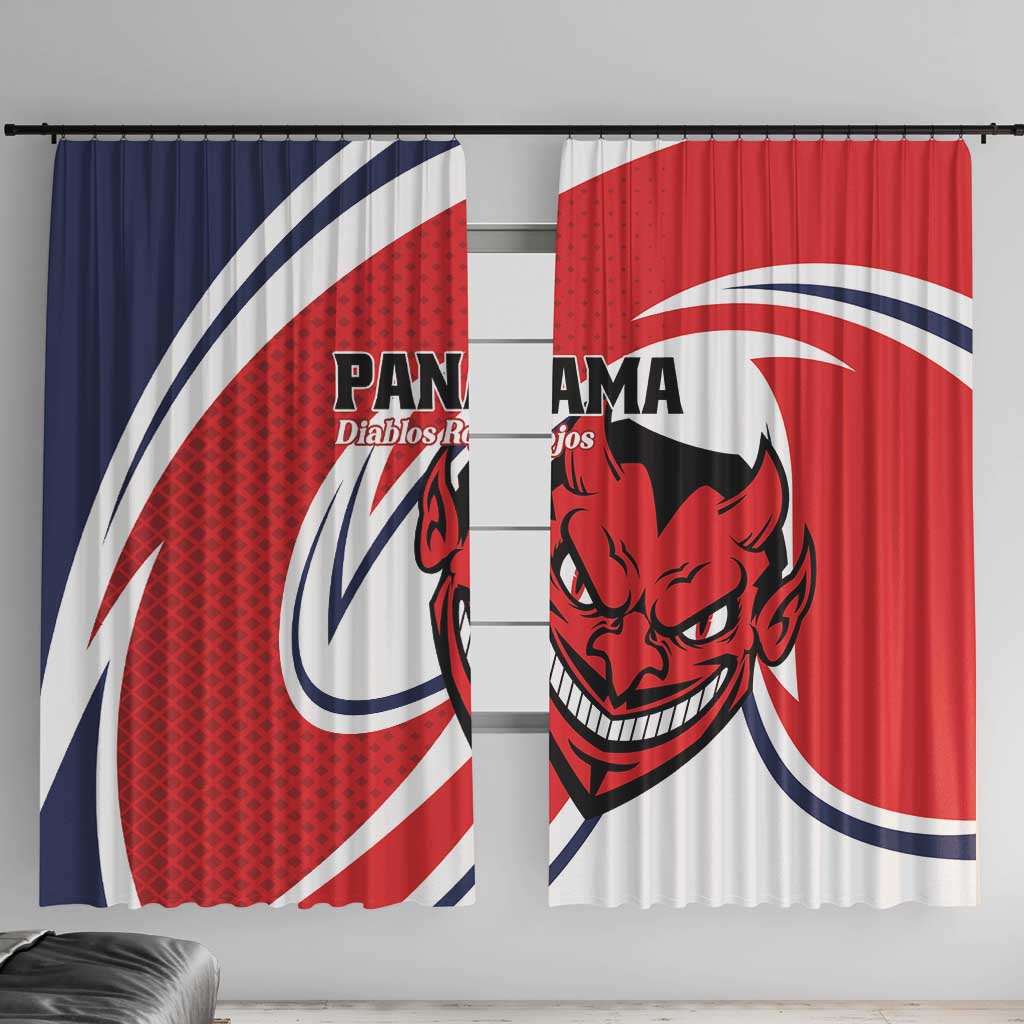 Panama Rugby Window Curtain Diablos Rojos Go Champions