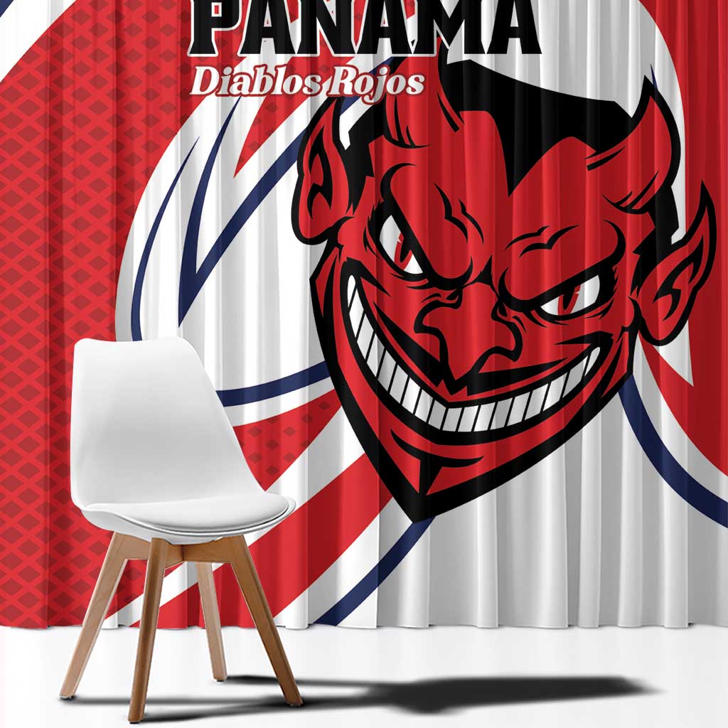 Panama Rugby Window Curtain Diablos Rojos Go Champions