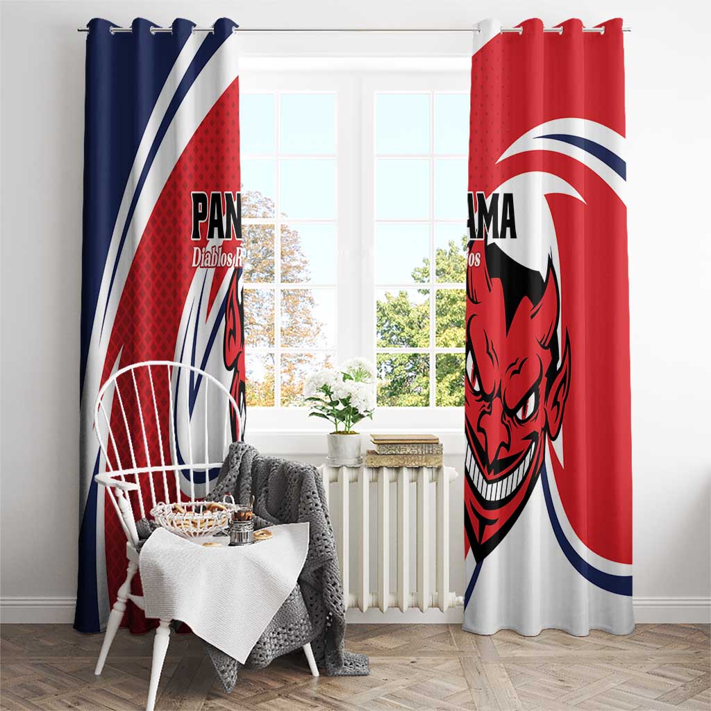 Panama Rugby Window Curtain Diablos Rojos Go Champions