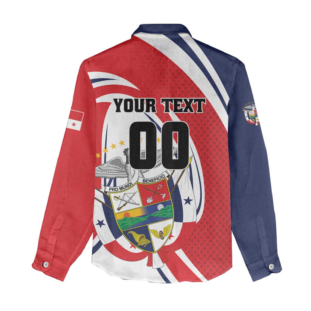 Custom Panama Rugby Women Casual Shirt Diablos Rojos Go Champions